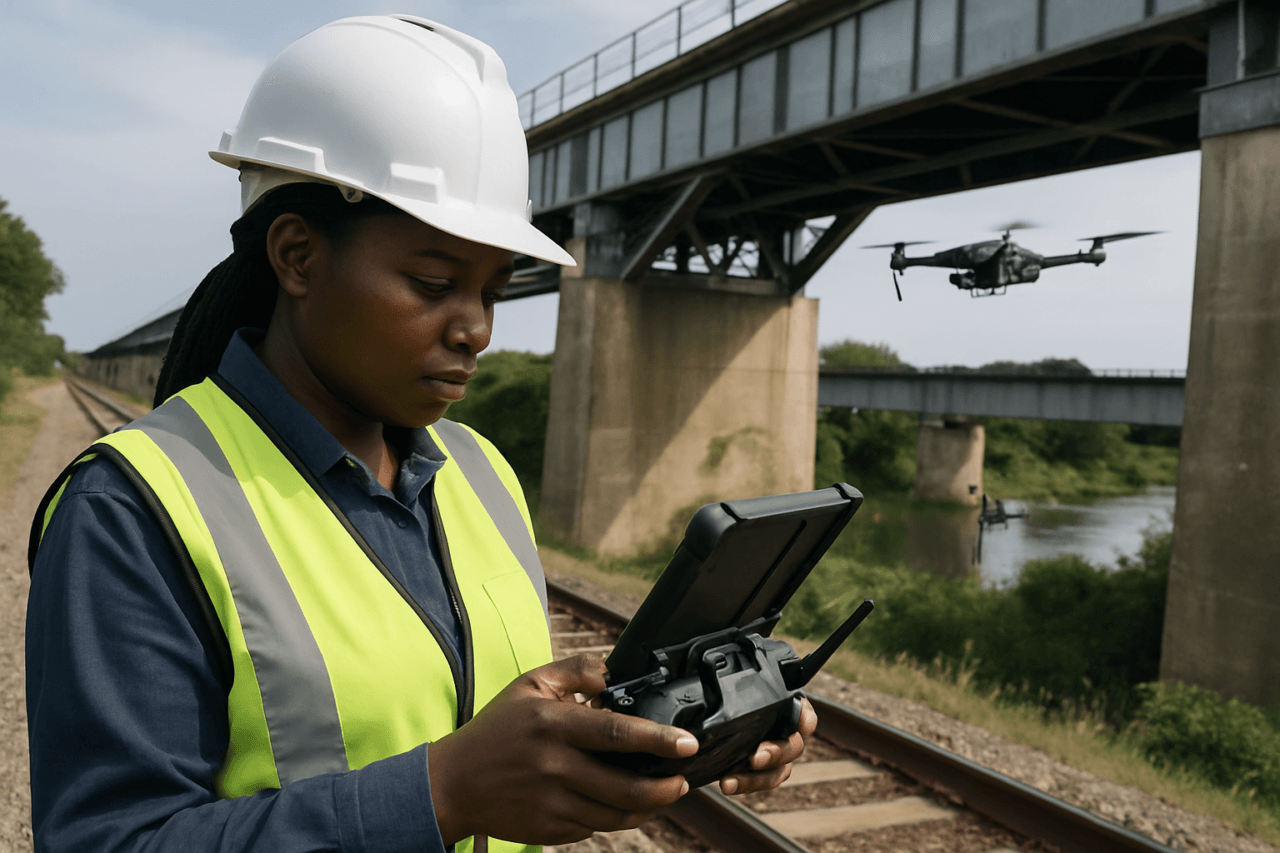 Drones Revolutionize Railway Bridge Inspection For Structural Fatigue ...